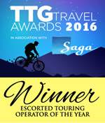ttg escorted tour operator of the year 2016