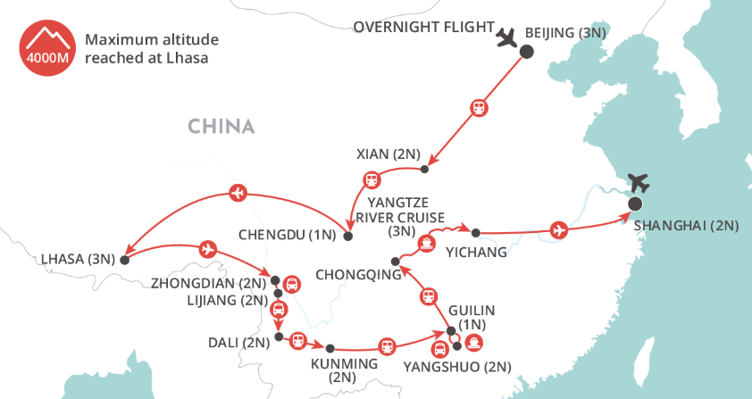 Ultimate China map
