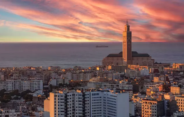 Day 1: Fly to Casablanca