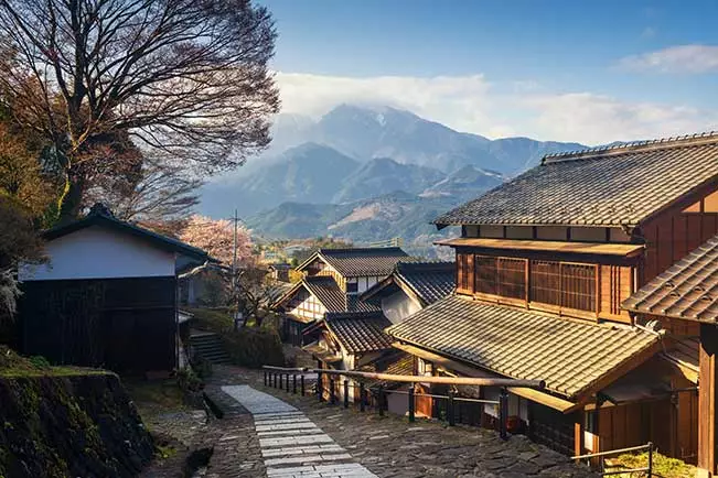 This beautiful valley is home to one of Japan’s greatest hiking trails, the Nakasendo Way, a centuries-old highway through the heart of Honshu.