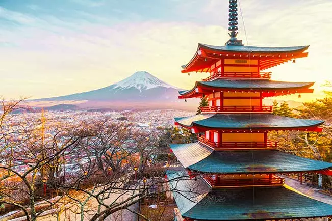 Mount Fuji is at the heart of a huge national park, an area of spectacular scenery and beautiful sights. It’s also the perfect place to enjoy a st