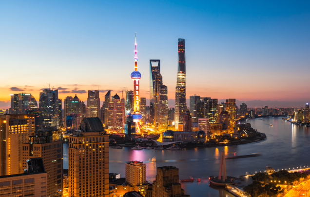 Days 1-2: Fly overnight to Shanghai