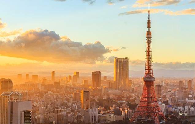 Days 1-2: Fly to Tokyo