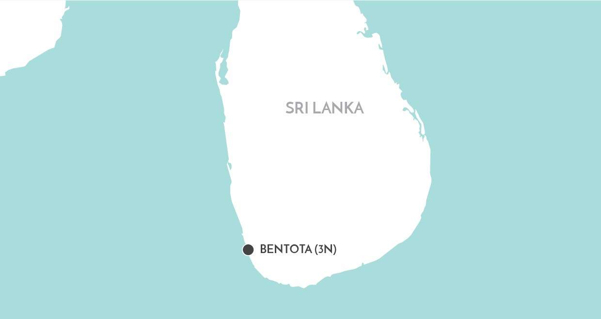 Bentota Beach Stay map